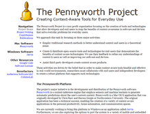 Tablet Screenshot of pennyworthproject.org